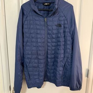 The North Face Men's Deep Blue Puffer Jacket